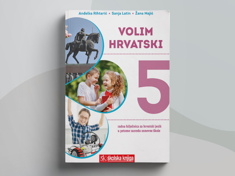 013575 - Volim hrvatski 5 - radna bilježnica