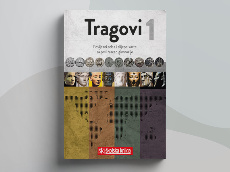 022361 - Tragovi 1 - povijesni atlas i slijepe karte